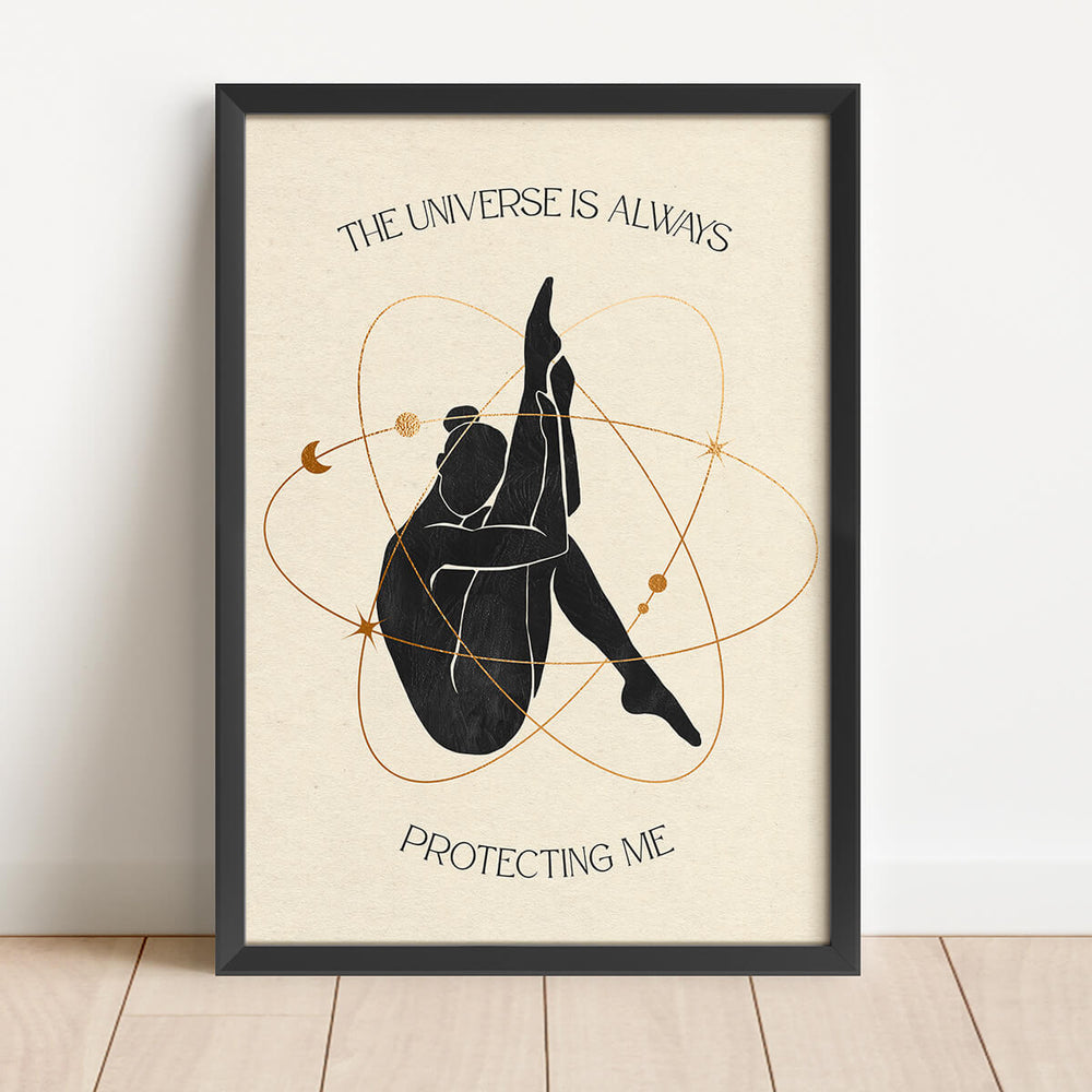 Universum skyddar mig alltid