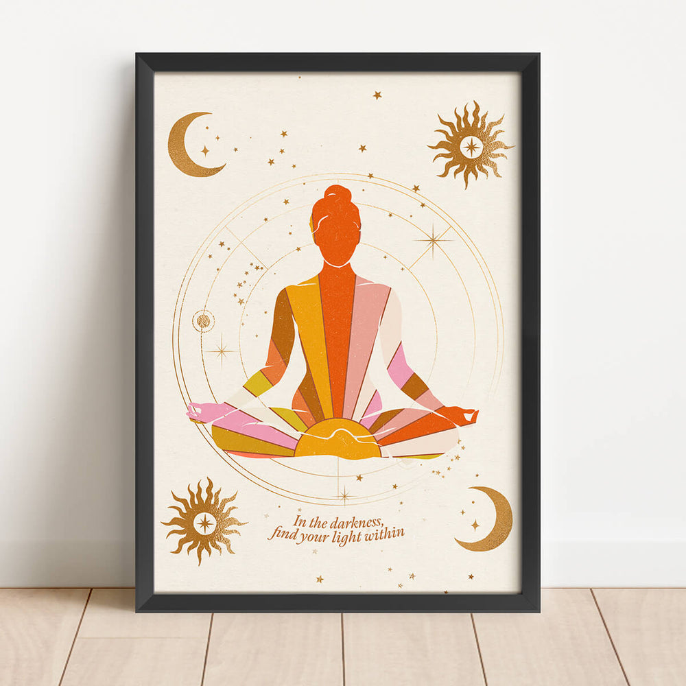 I mörkret, hitta ditt ljus inombords