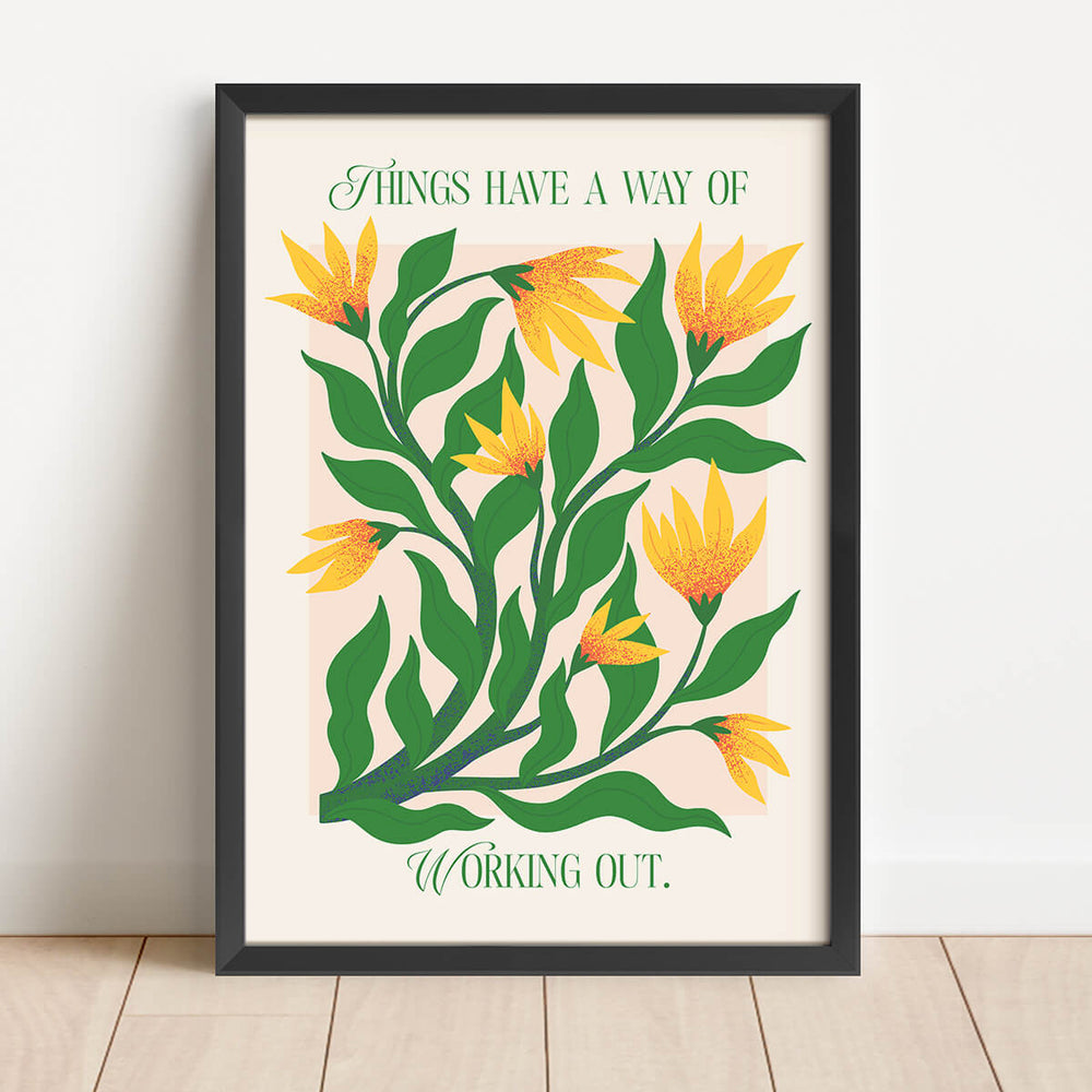 Saker har ett sätt att träna