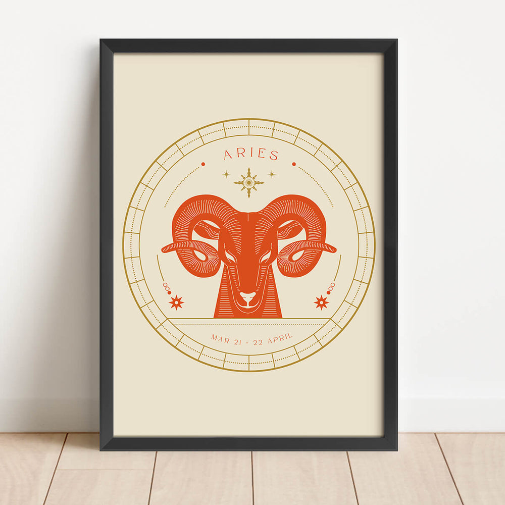 Vintage Zodiac- Aries