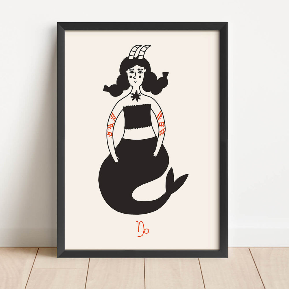 Kvinna Tecken- Stenbocken