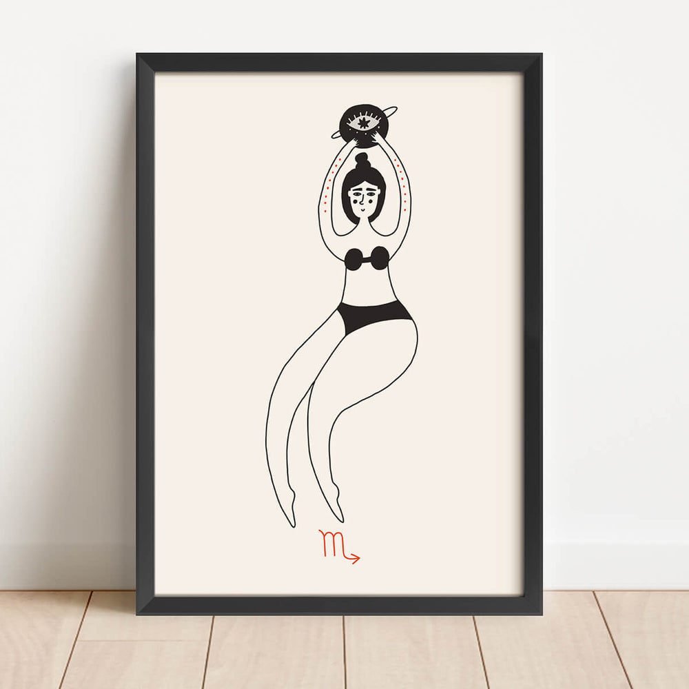 Kvinna Tecken- Skorpion