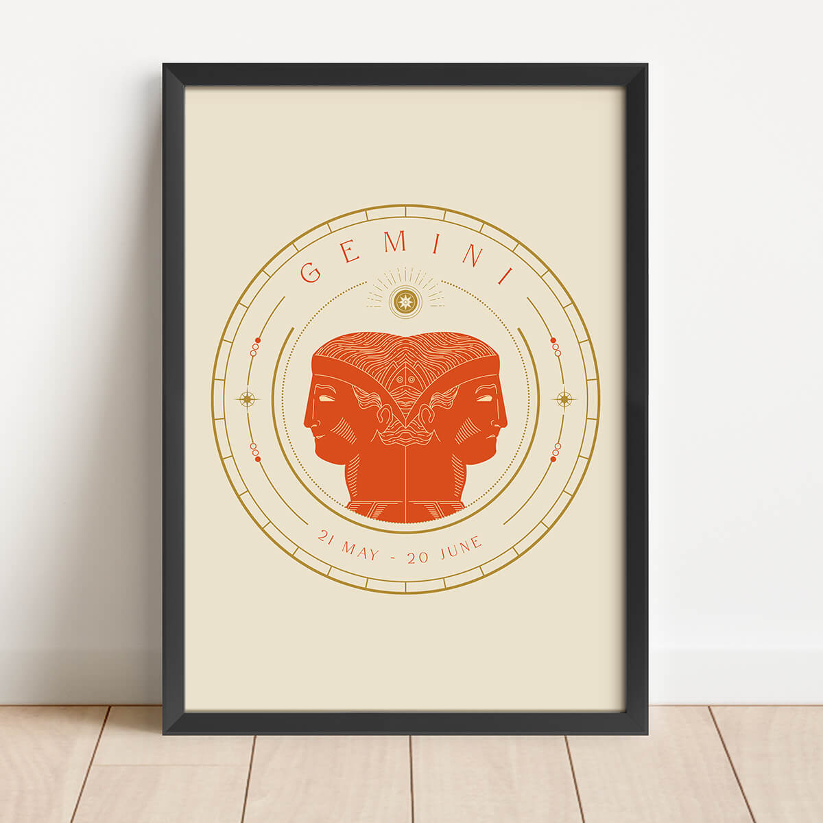 Vintage Zodiac- Tvillingarna thumbnail-image-1